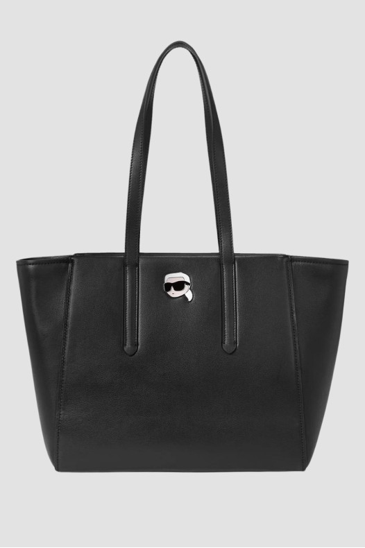 KARL LAGERFELD piele neagră...