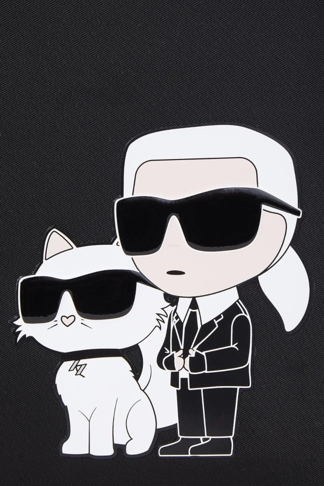 KARL LAGERFELD Чорна сумка для ноутбука