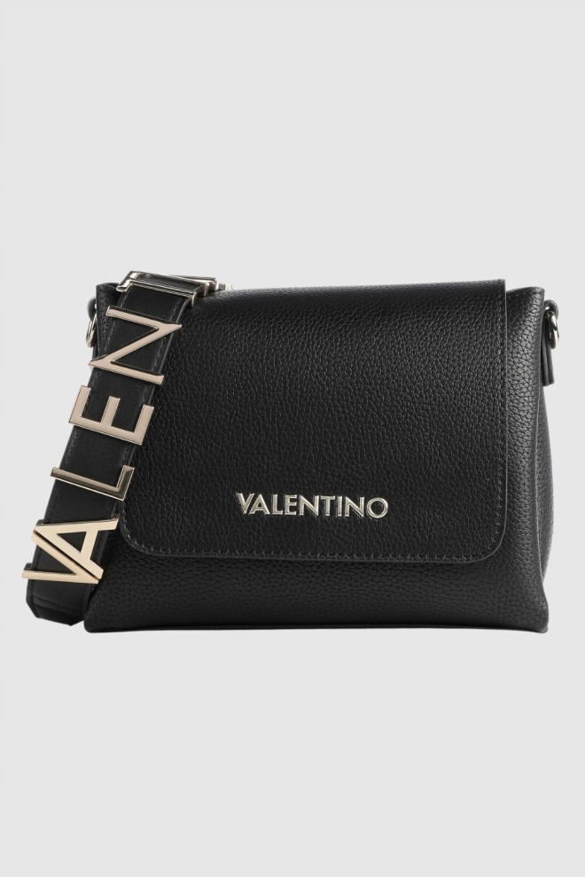 VALENTINO Negru Alexia Satchel Geantă de mână
