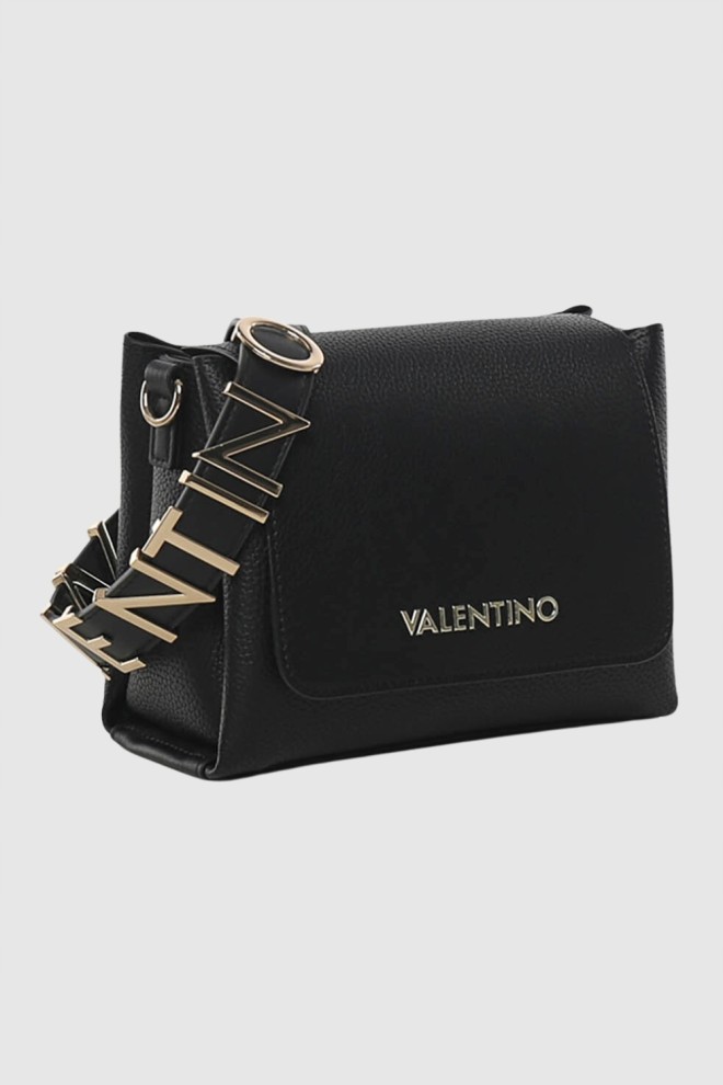 VALENTINO Torebka czarna Alexia Satchel