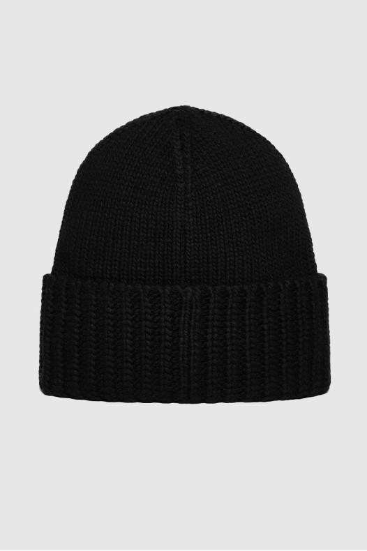 DSQUARED2 Black wool ibra hat