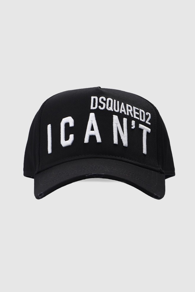 DSQUARED2 Șapcă de baseball icant negru pentru bărbați
