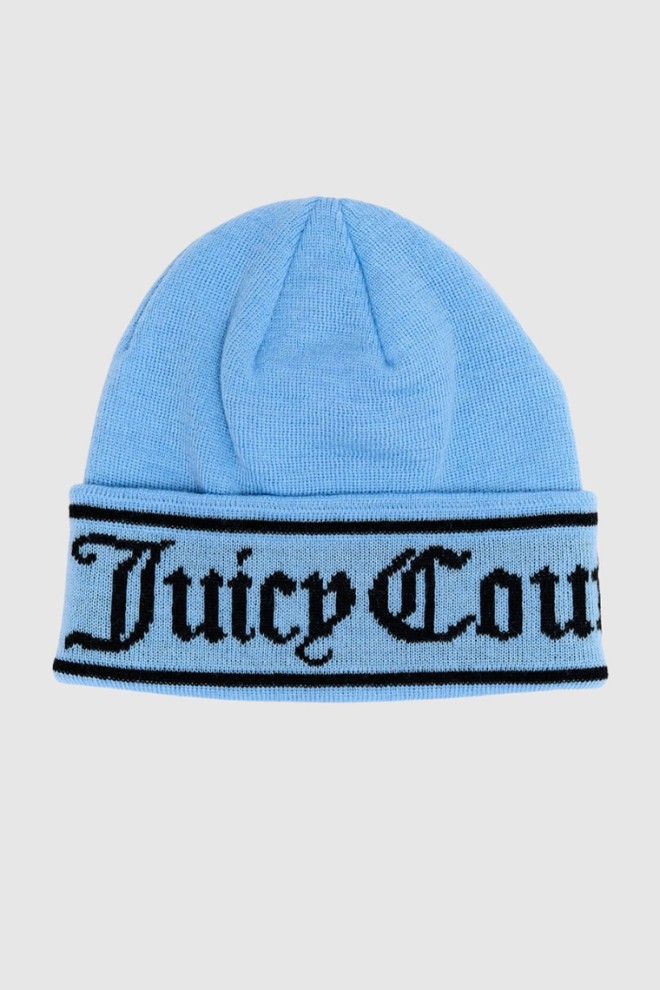 JUICY COUTURE Blue cap with logo.