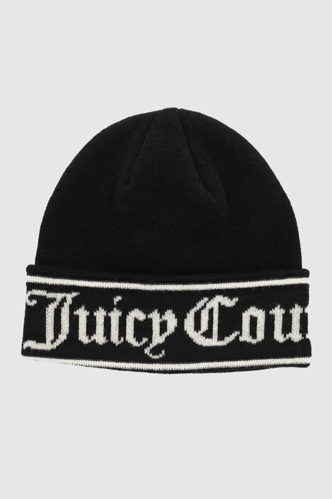 JUICY COUTURE Black cap with logo