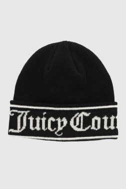 JUICY COUTURE Czarna czapka...