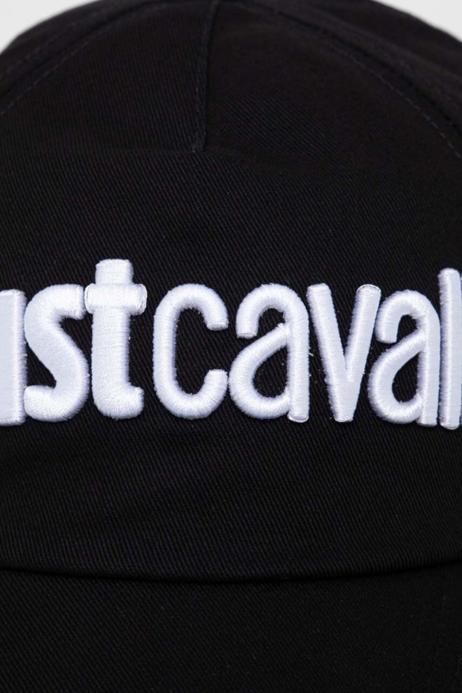 JUST CAVALLI 3D Up șapcă de baseball cu logo alb