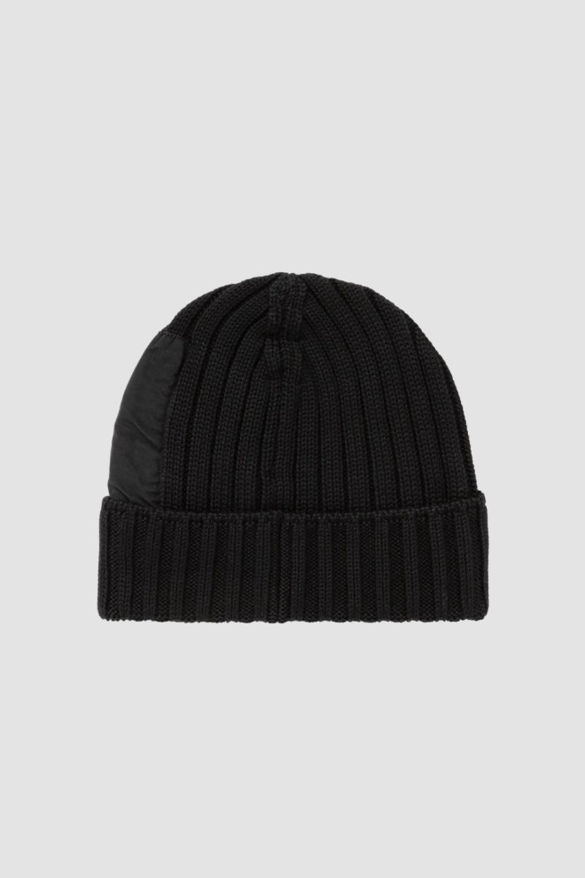 C.P. COMPANY Black Knit Cap