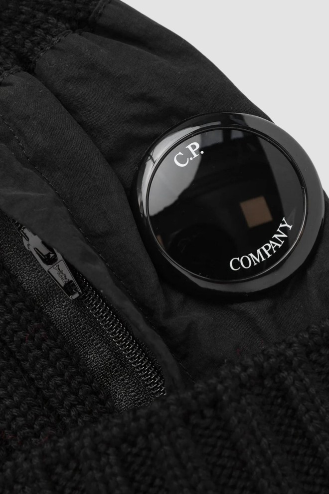 C.P. COMPANY Black Knit Cap