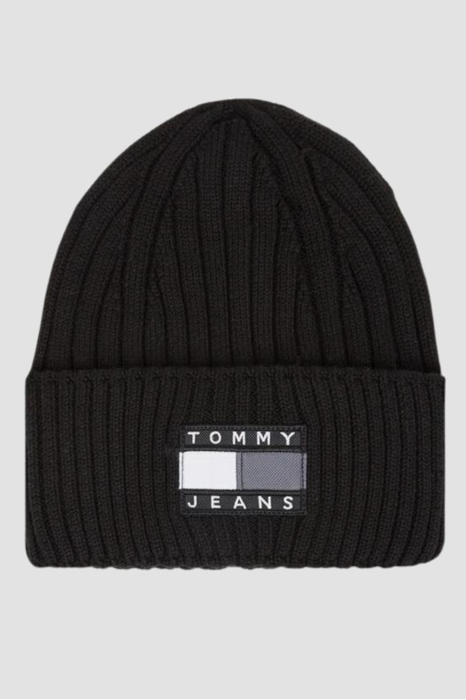 TOMMY JEANS Czarna czapka...