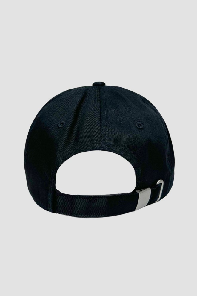 TOMMY JEANS Black baseball cap