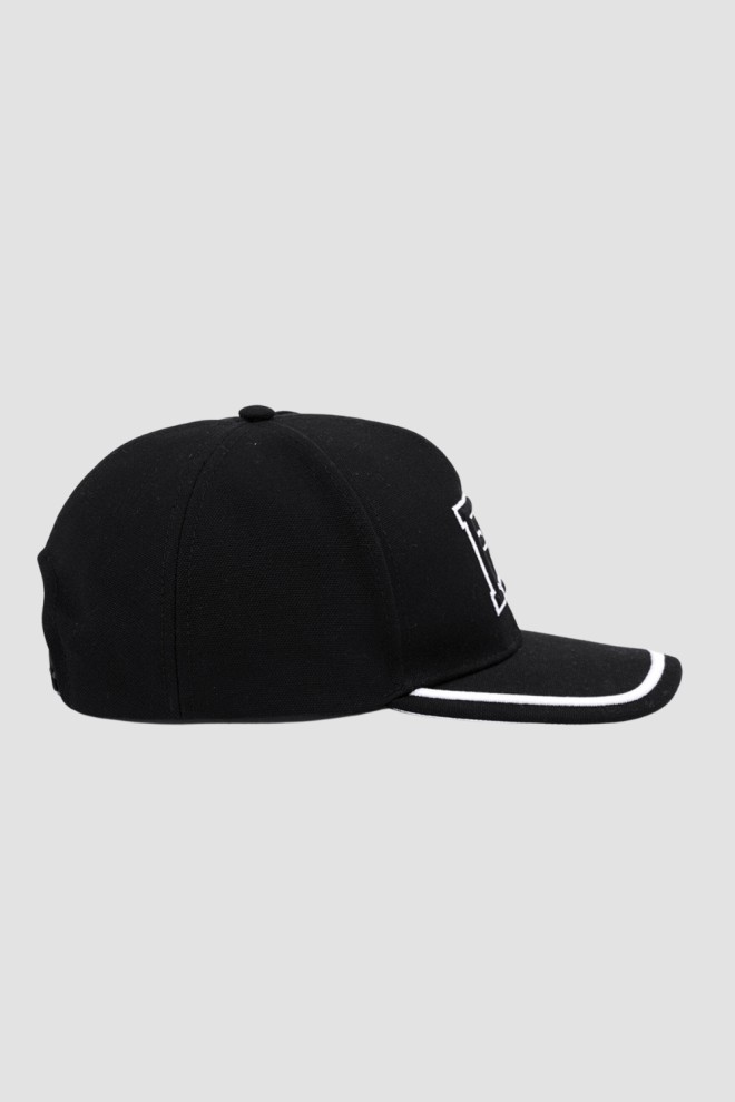 FENDI Black baseball cap FF