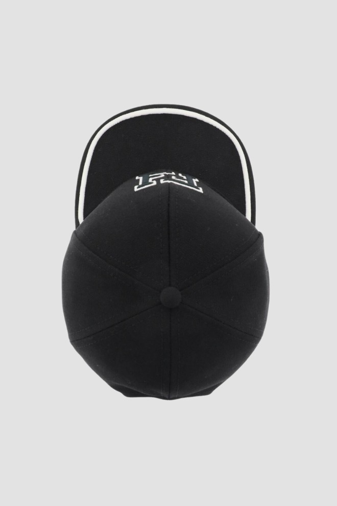 FENDI Black baseball cap FF