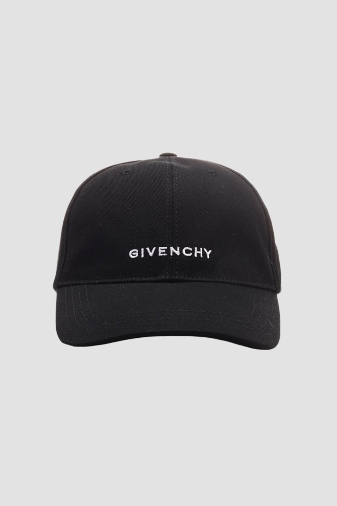 GIVENCHY Șapcă de baseball neagră curbată