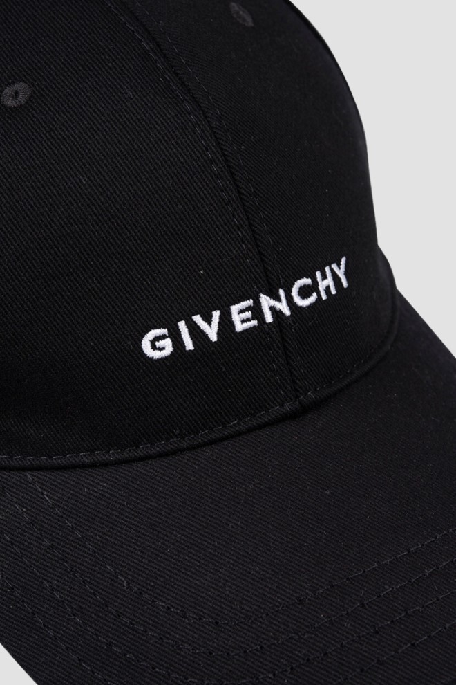 GIVENCHY Șapcă de baseball neagră curbată