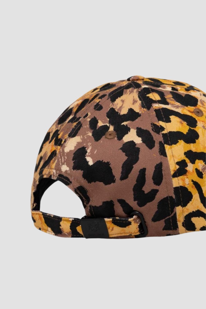 JUST CAVALLI Brown Embroidery 3d Up Cap