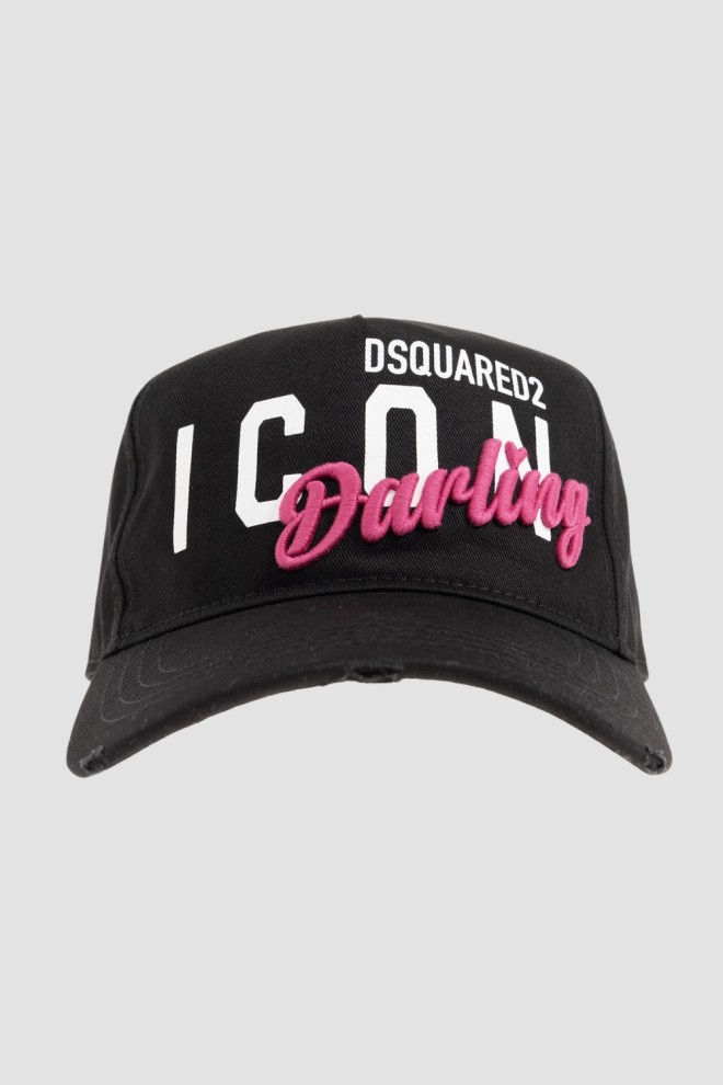 DSQUARED2 Black ICON Darling Cap