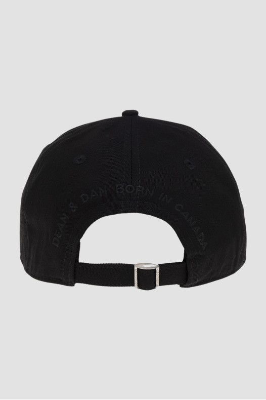 DSQUARED2 Czarna czapka