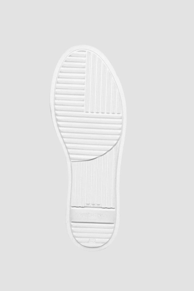 VALENTINO Alb și auriu Baraga S Sneaker Adidași Lace-U