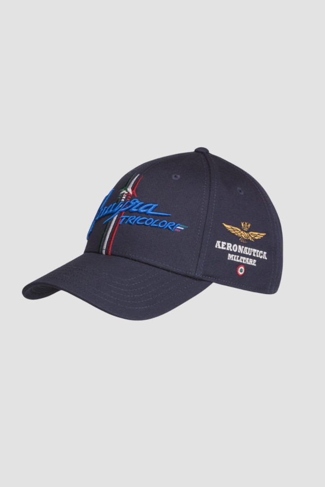 AERONAUTICA MILITARE Navy blue cap.