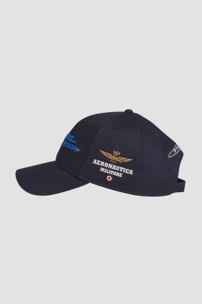 AERONAUTICA MILITARE Navy blue cap.