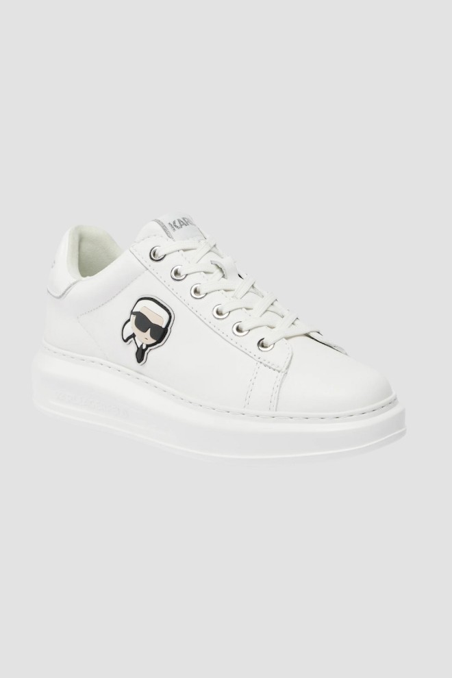 KARL LAGERFELD Białe sneakersy Karl Nft Lo LaceKARL LAGERFELD Białe sneakersy Karl Nft Lo Lace