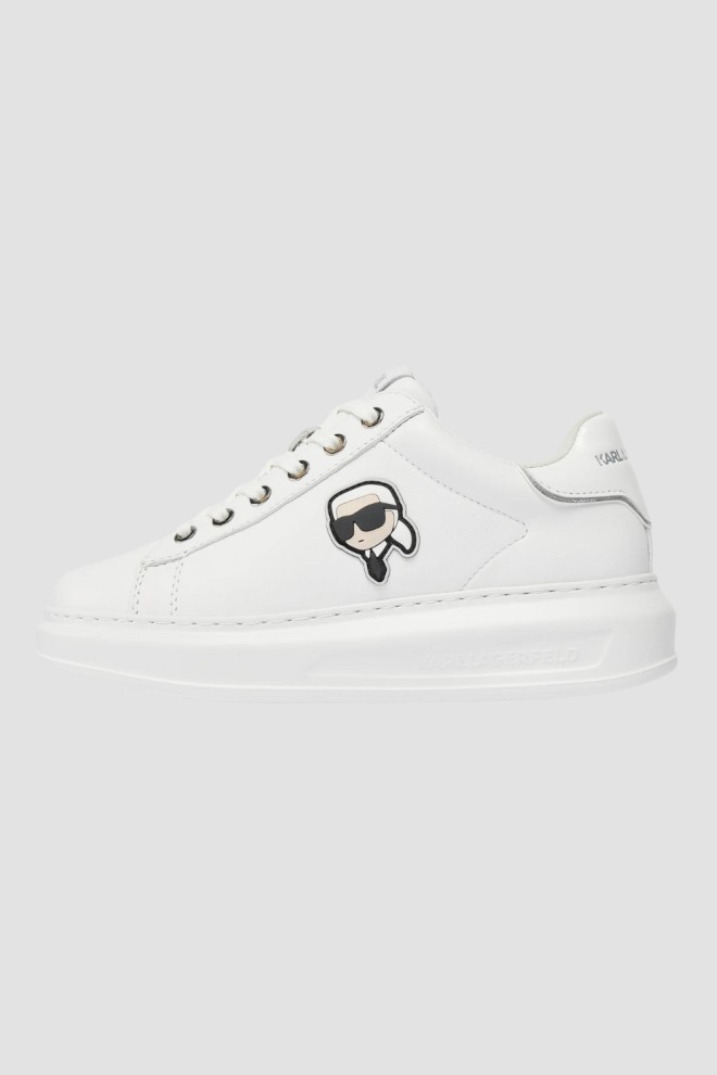 KARL LAGERFELD Białe sneakersy Karl Nft Lo LaceKARL LAGERFELD Białe sneakersy Karl Nft Lo Lace