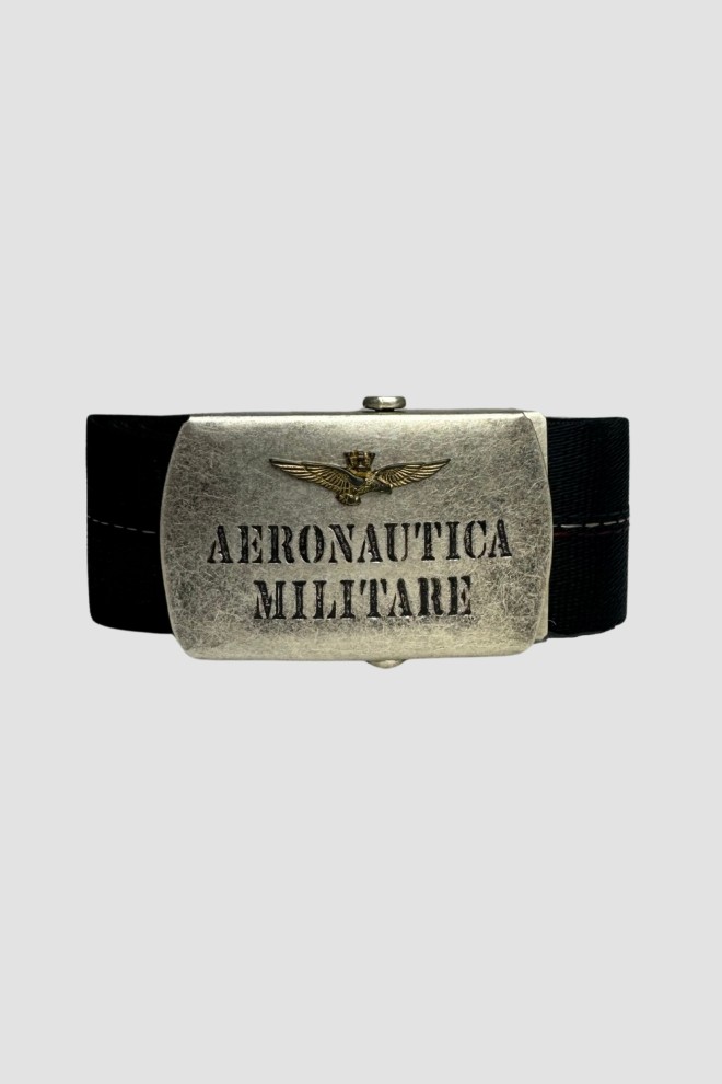 AERONAUTICA MILITARE Black Frecce Tricolori Belt