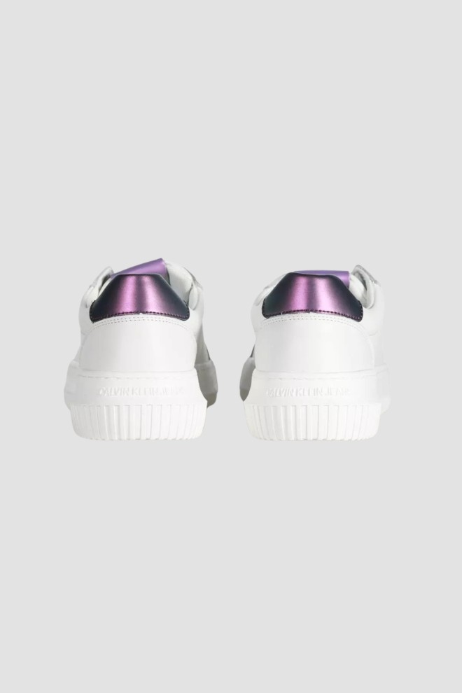 CALVIN KLEIN Adidași albi
