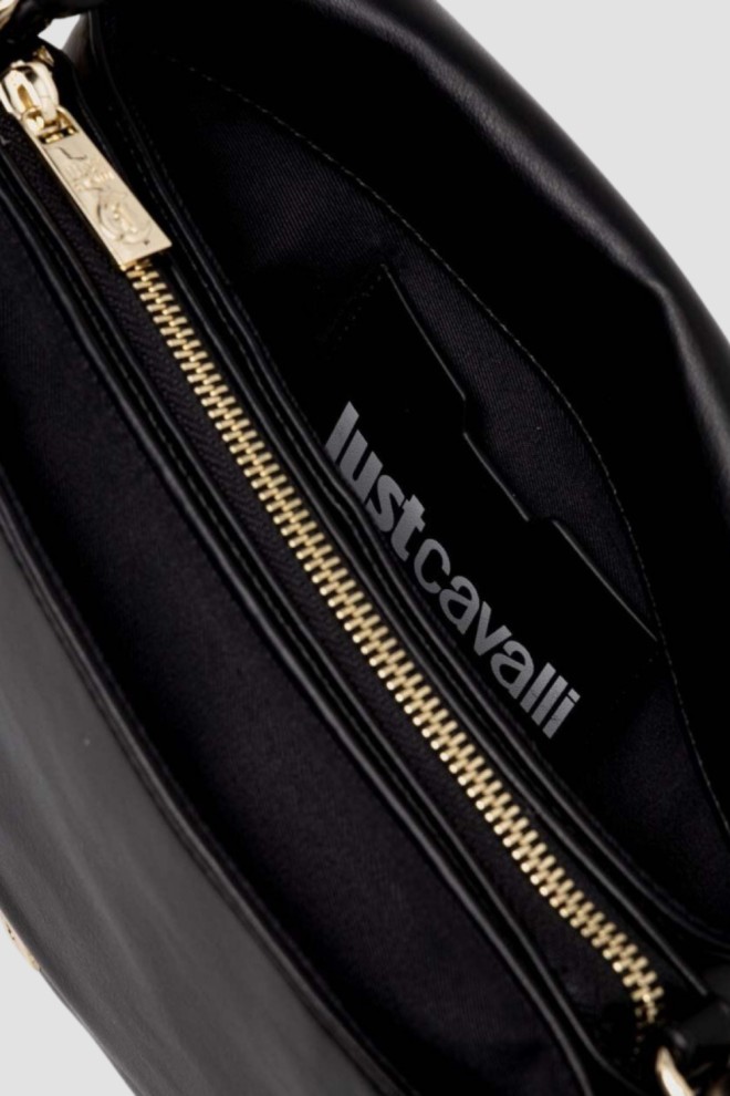 JUST CAVALLI Negru C Cut Out Logo Geantă