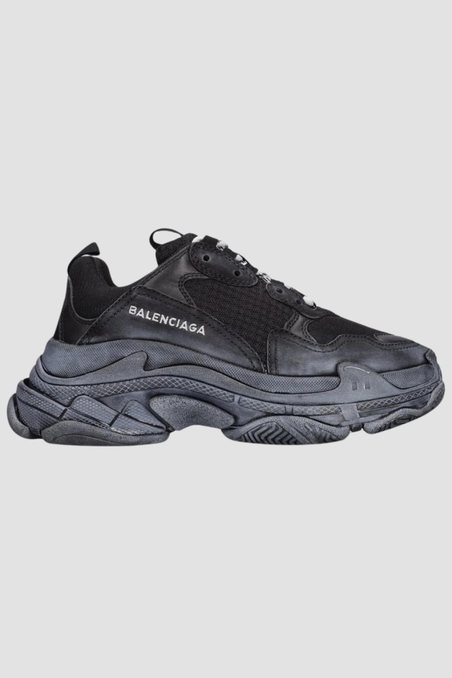 Adidași BALENCIAGA Black TRIPLE S