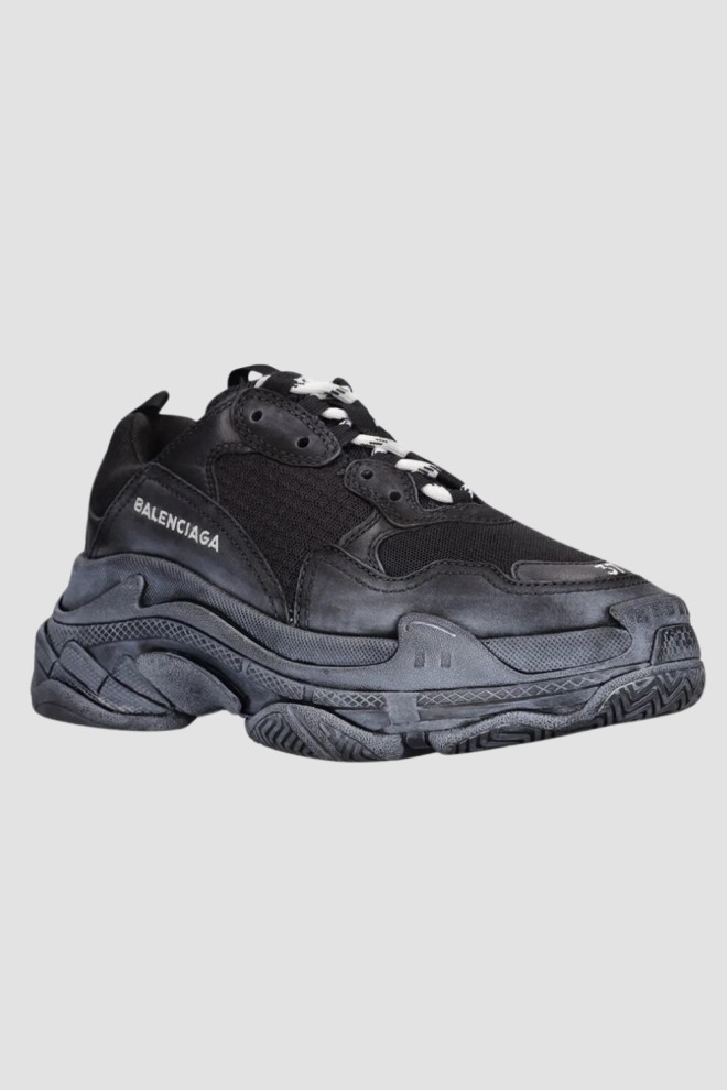 Adidași BALENCIAGA Black TRIPLE S