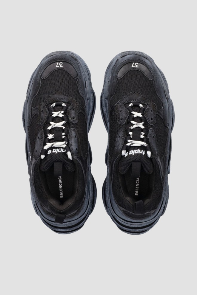 Adidași BALENCIAGA Black TRIPLE S