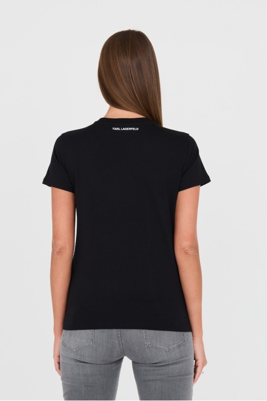 KARL LAGERFELD Tricou negru...