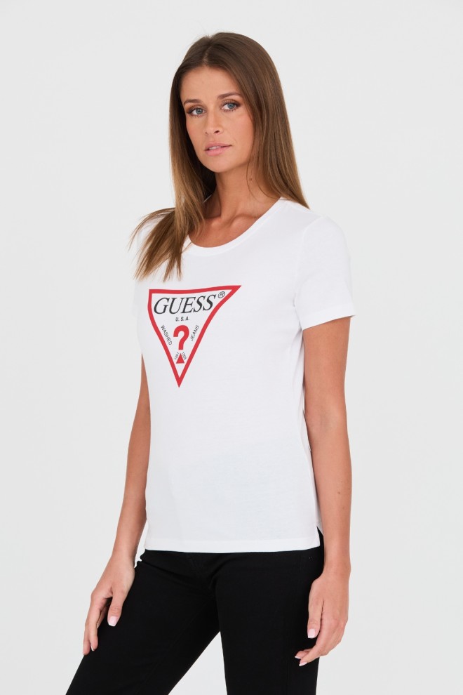 Футболка GUESS White OriginalGUESS Biały t-shirt Original Tee