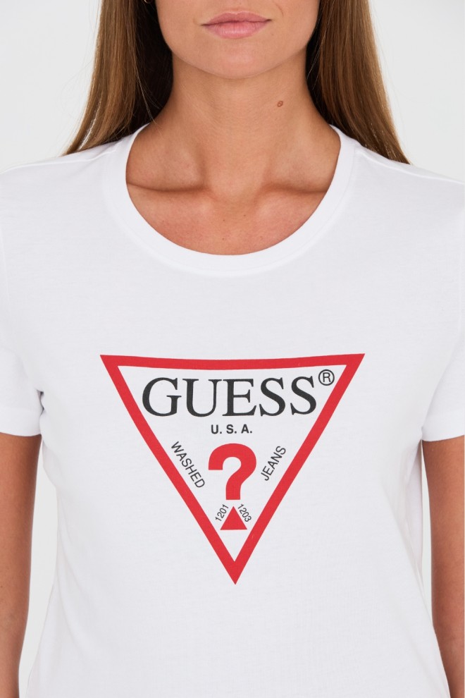 Футболка GUESS White OriginalGUESS Biały t-shirt Original Tee