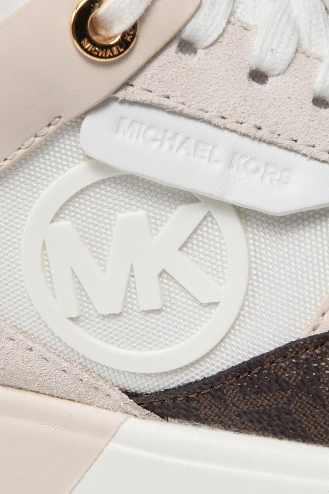 MICHAEL KORS Бежеві кросівки Theo Trainer