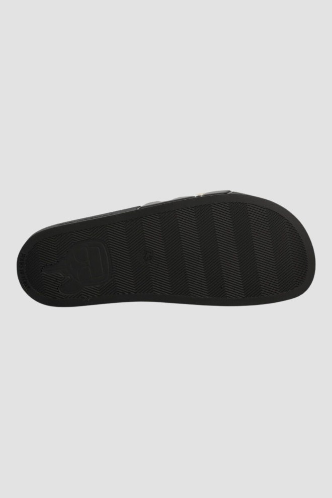 KARL LAGERFELD Black Kondo Kal Nft Slide Flip Flops