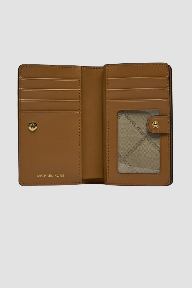 MICHAEL KORS Brown MD Snap Wallet