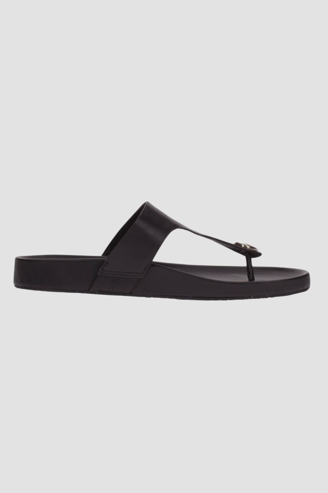 MICHAEL KORS Black Lucinda Thong flip-flops