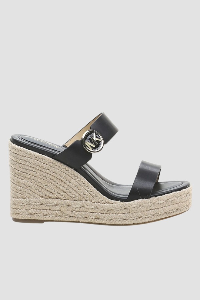 MICHAEL KORS Black Lucinda Wedge sandals