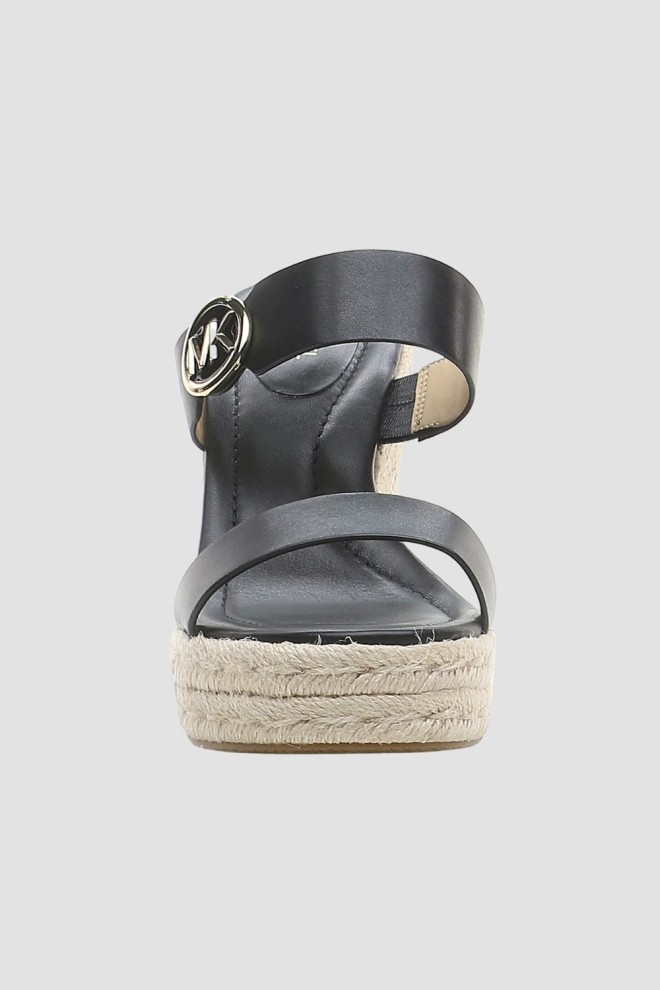 MICHAEL KORS Black Lucinda Wedge sandals