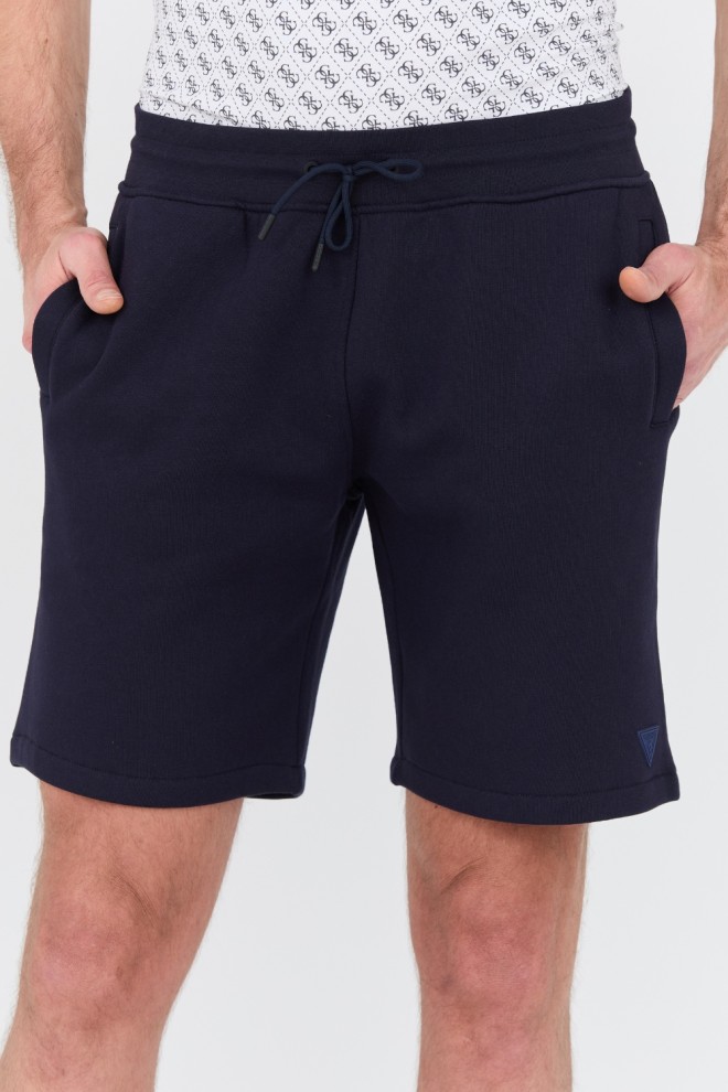 GUESS Navy blue Aldwin shorts