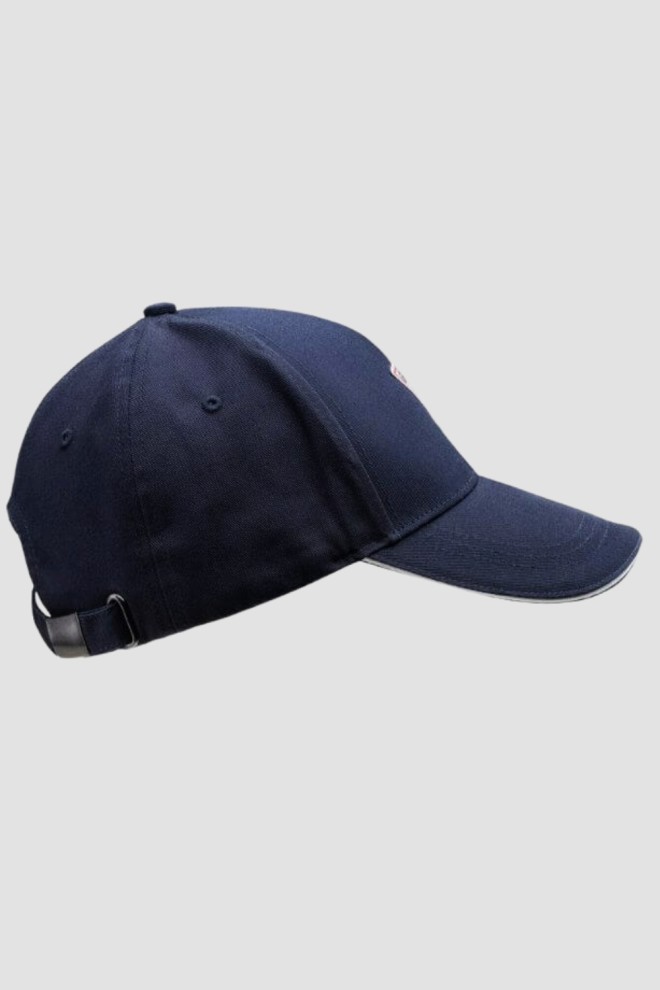 GUESS Navy blue Triangle Patch baseball cap