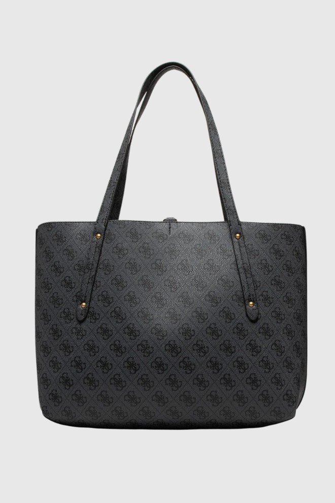 GUESS Grey Eco Brenton shopper bag