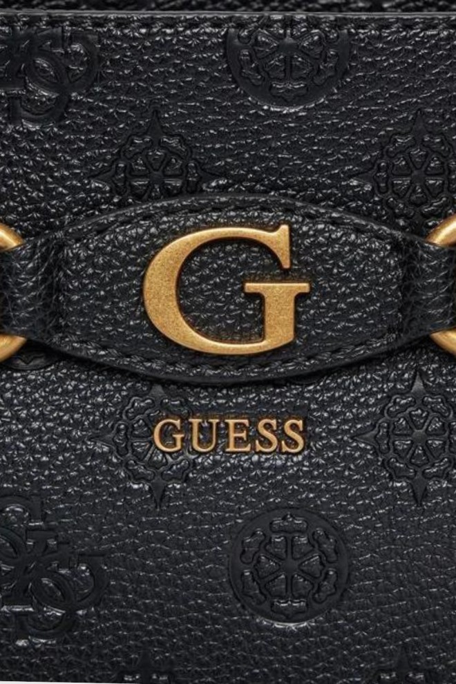 GUESS Black Izzy Peony Noel Handbag