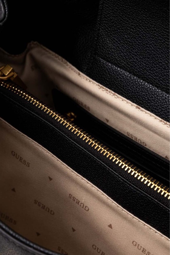 GUESS Geantă de mână Cosette neagră