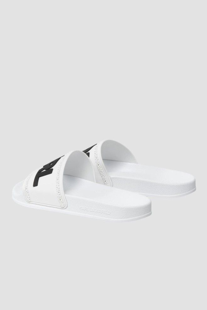 KARL LAGERFELD White flip-flops