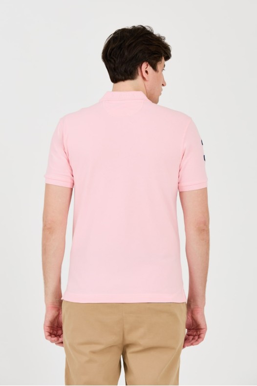 LA MARTINA Polo roz pentru...