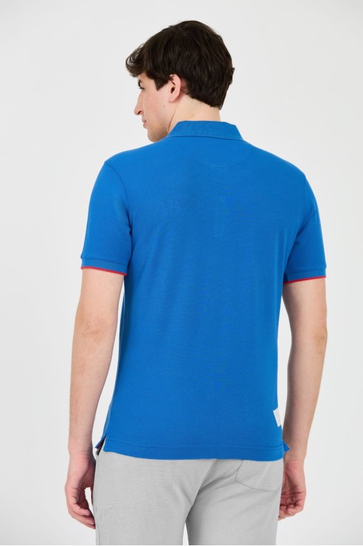 LA MARTINA Polo albastru...