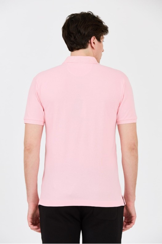 LA MARTINA Polo roz pentru...